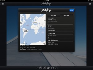 iPad Fotoforge Location Data iPad Fotoforge Location Data