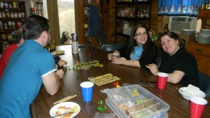 Playing Carcassonne 