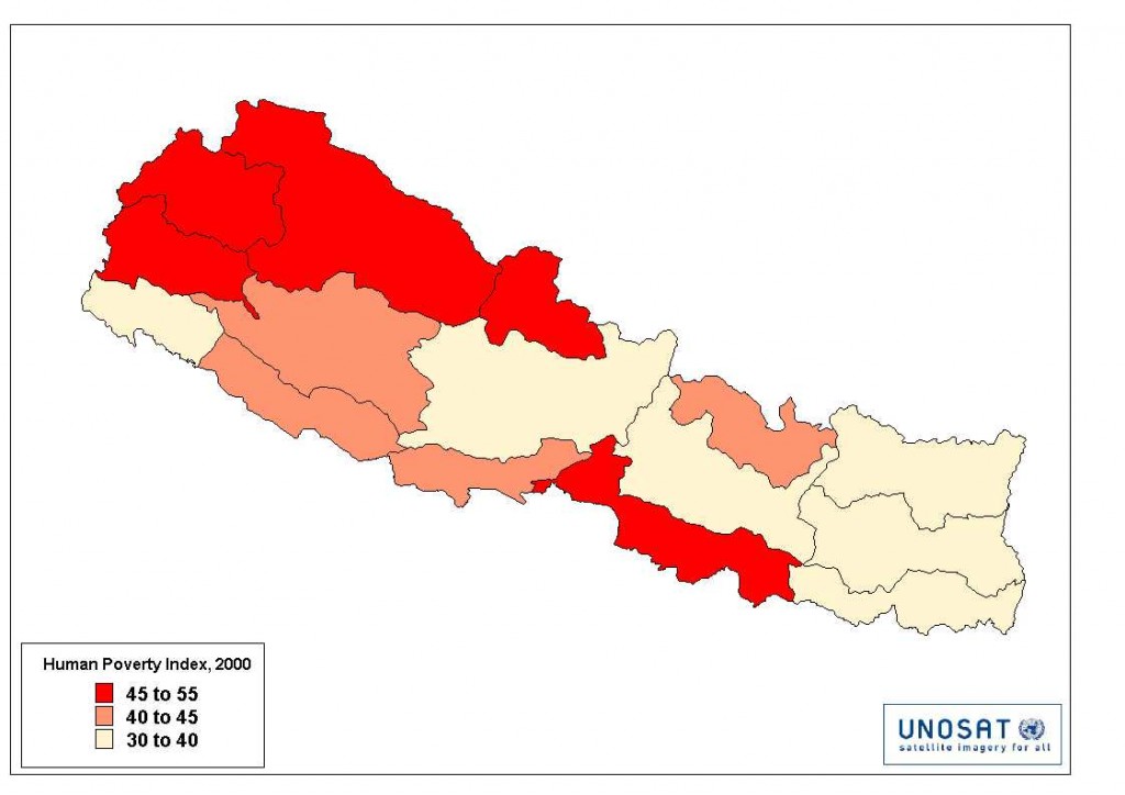 U.N. Human Poverty Index for Nepal