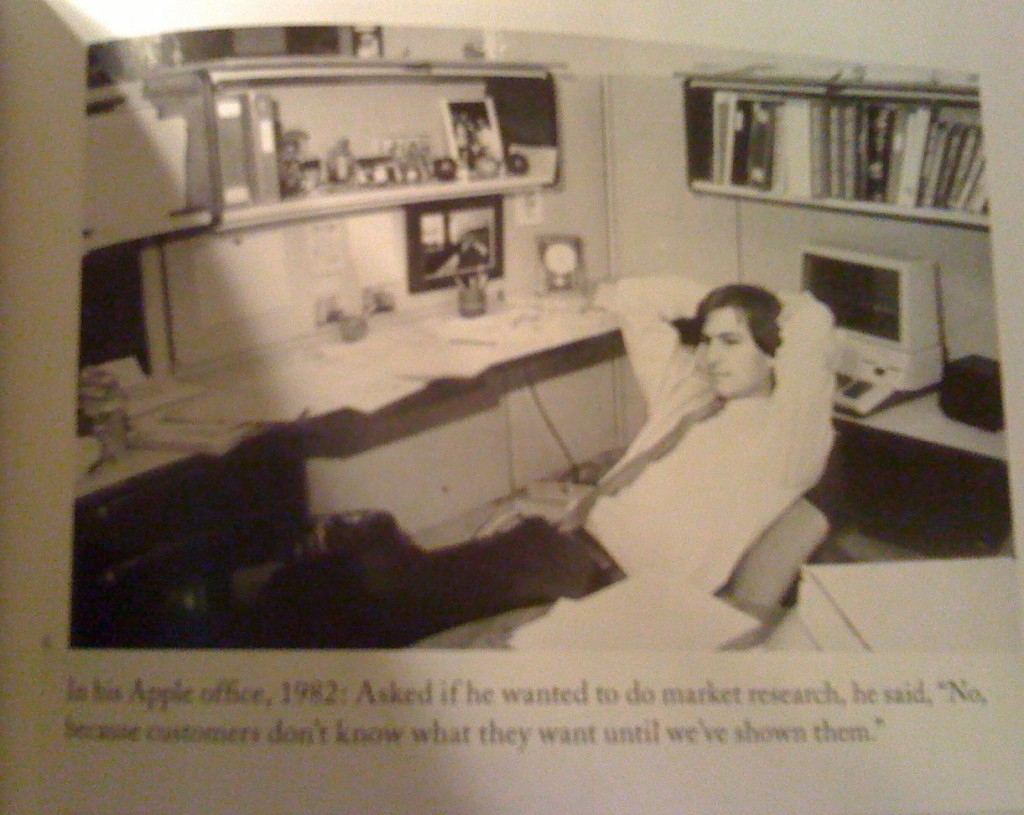 Steve Jobs in office in 1982 Steve Jobs in office in 1982